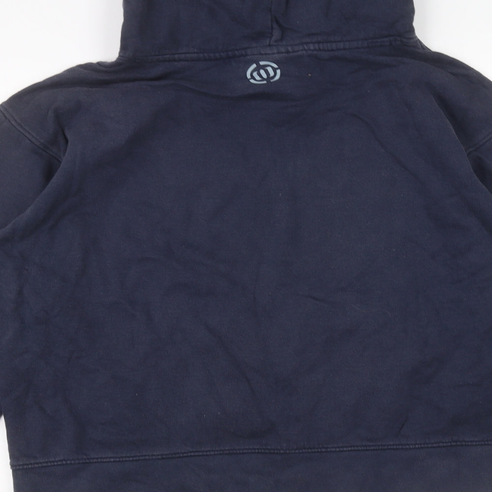 Animal Mens Blue   Pullover Hoodie Size M