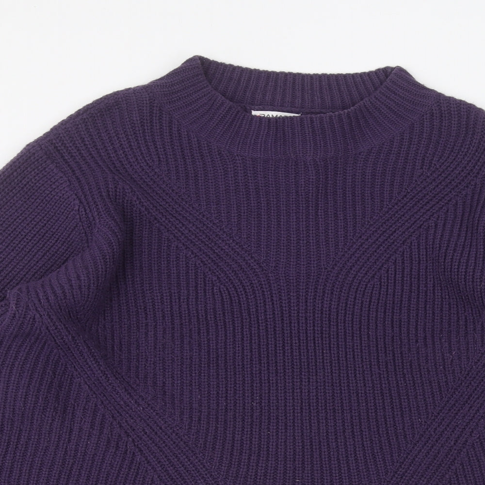 Damart Womens Purple   Pullover Jumper Size 22