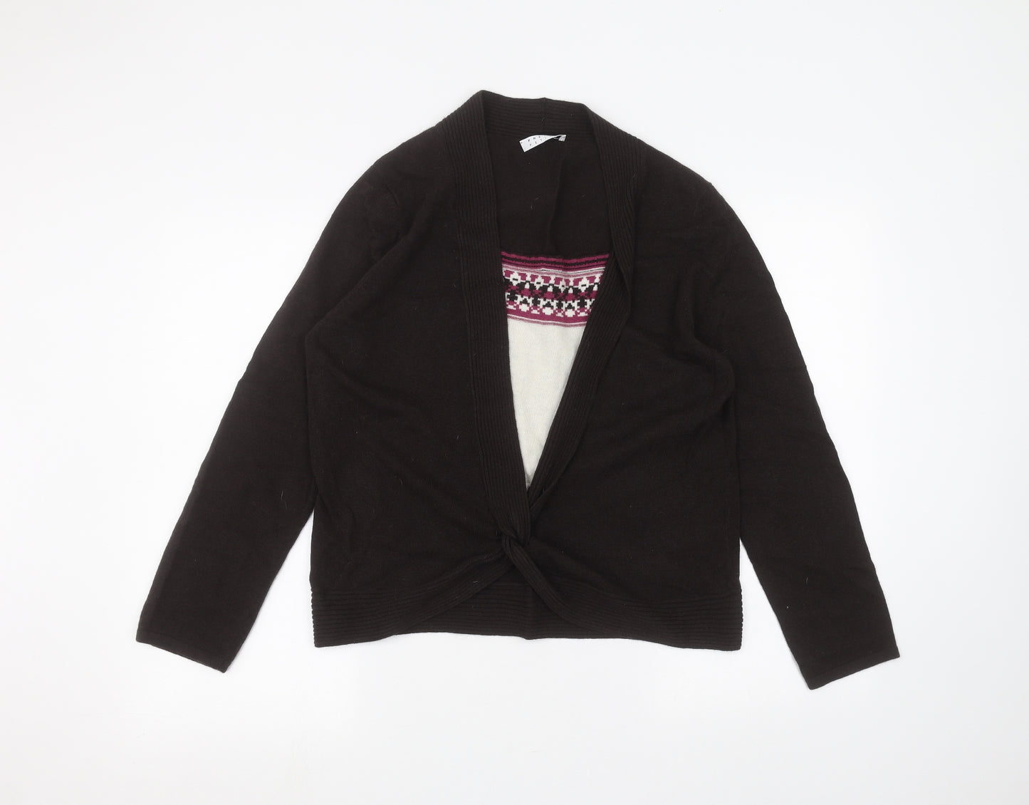 Precis Womens Brown   Pullover Jumper Size L