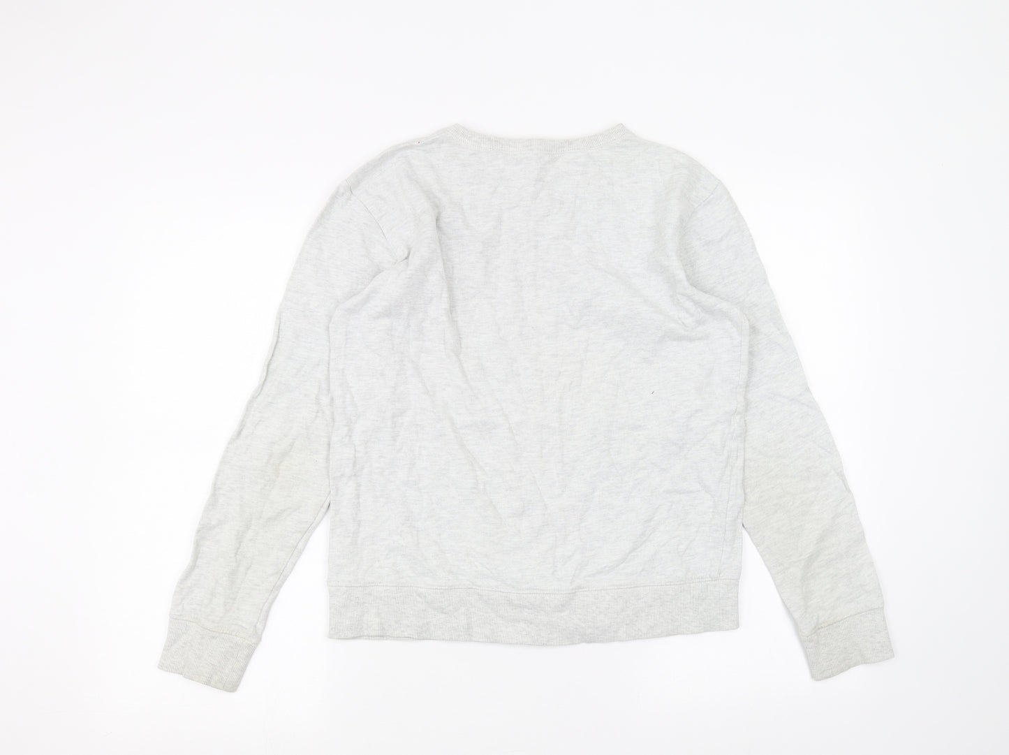 H&M Girls White   Pullover Jumper Size 14 Years