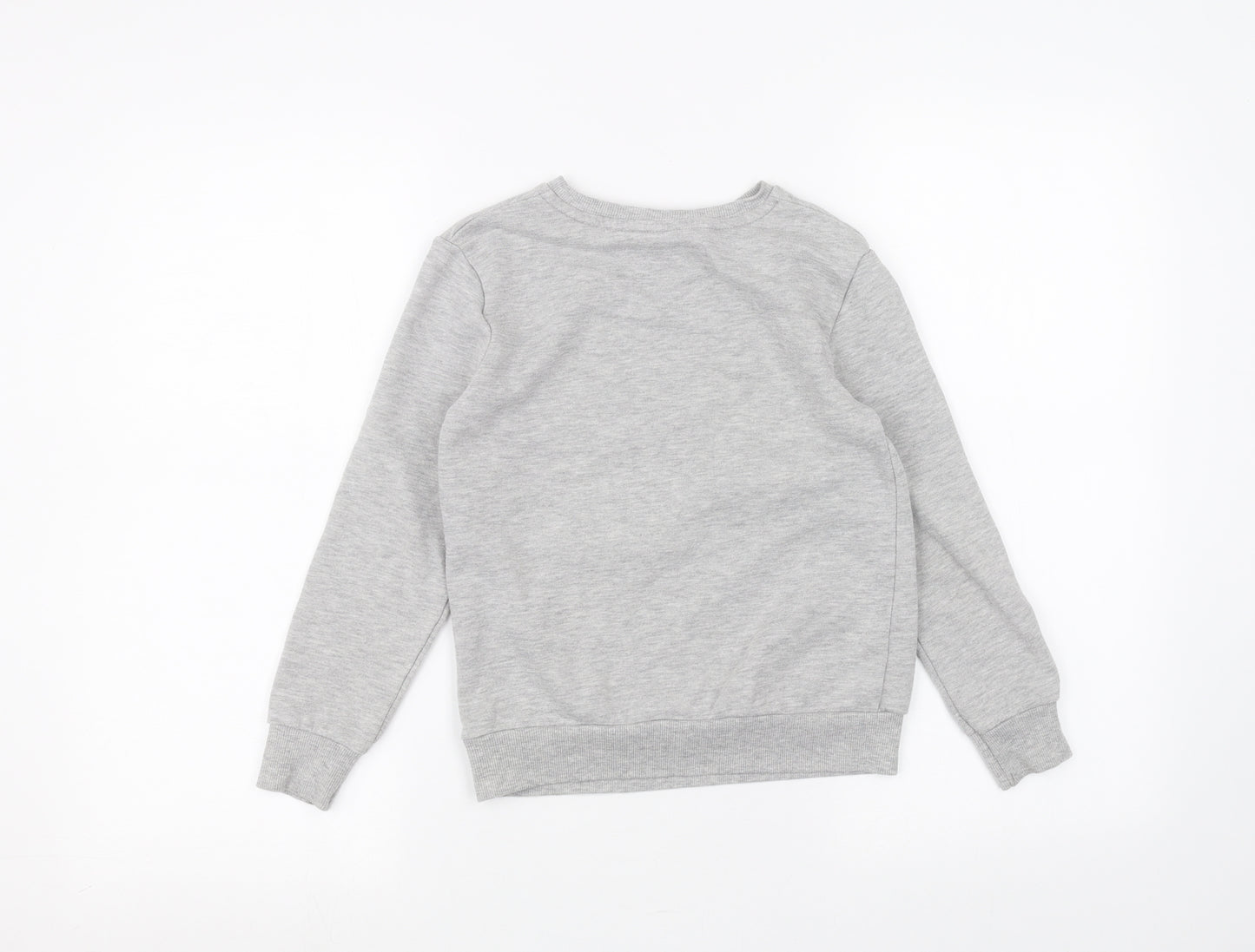 Primark Boys Grey   Pullover Jumper Size 7-8 Years
