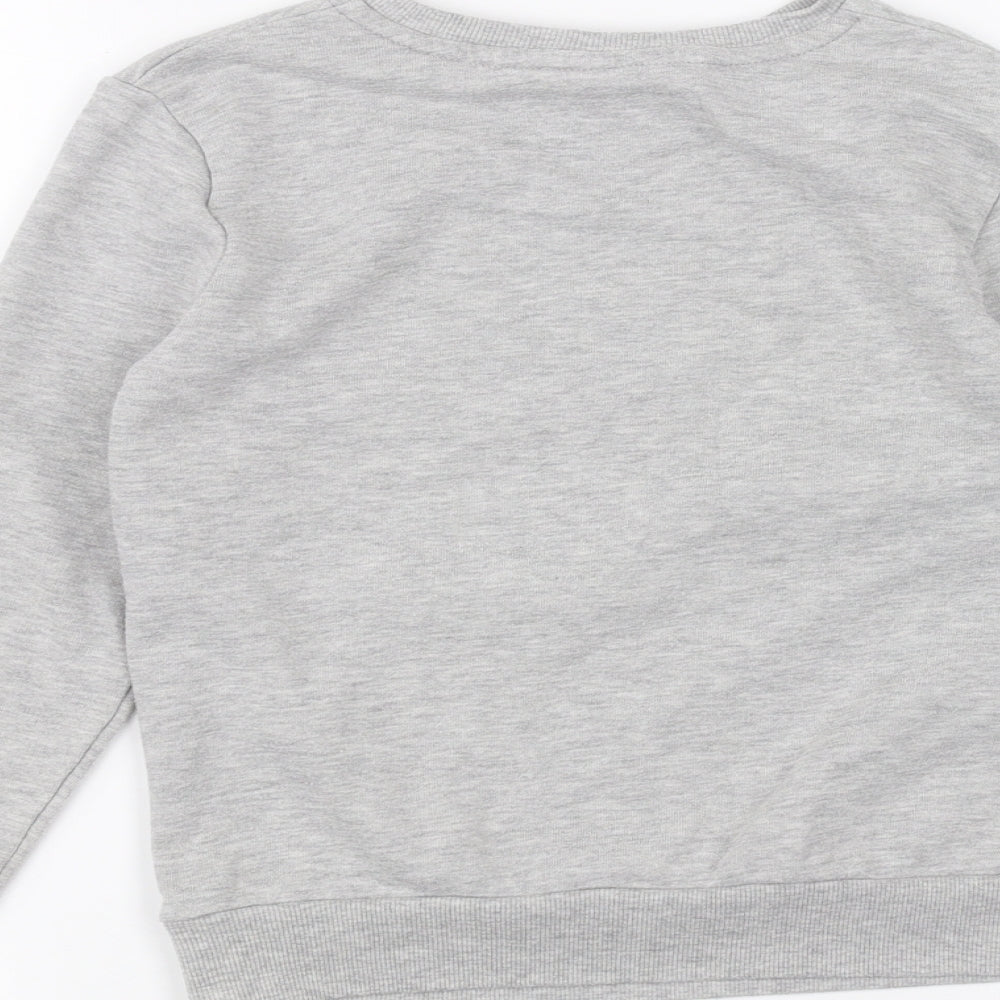 Primark Boys Grey   Pullover Jumper Size 7-8 Years