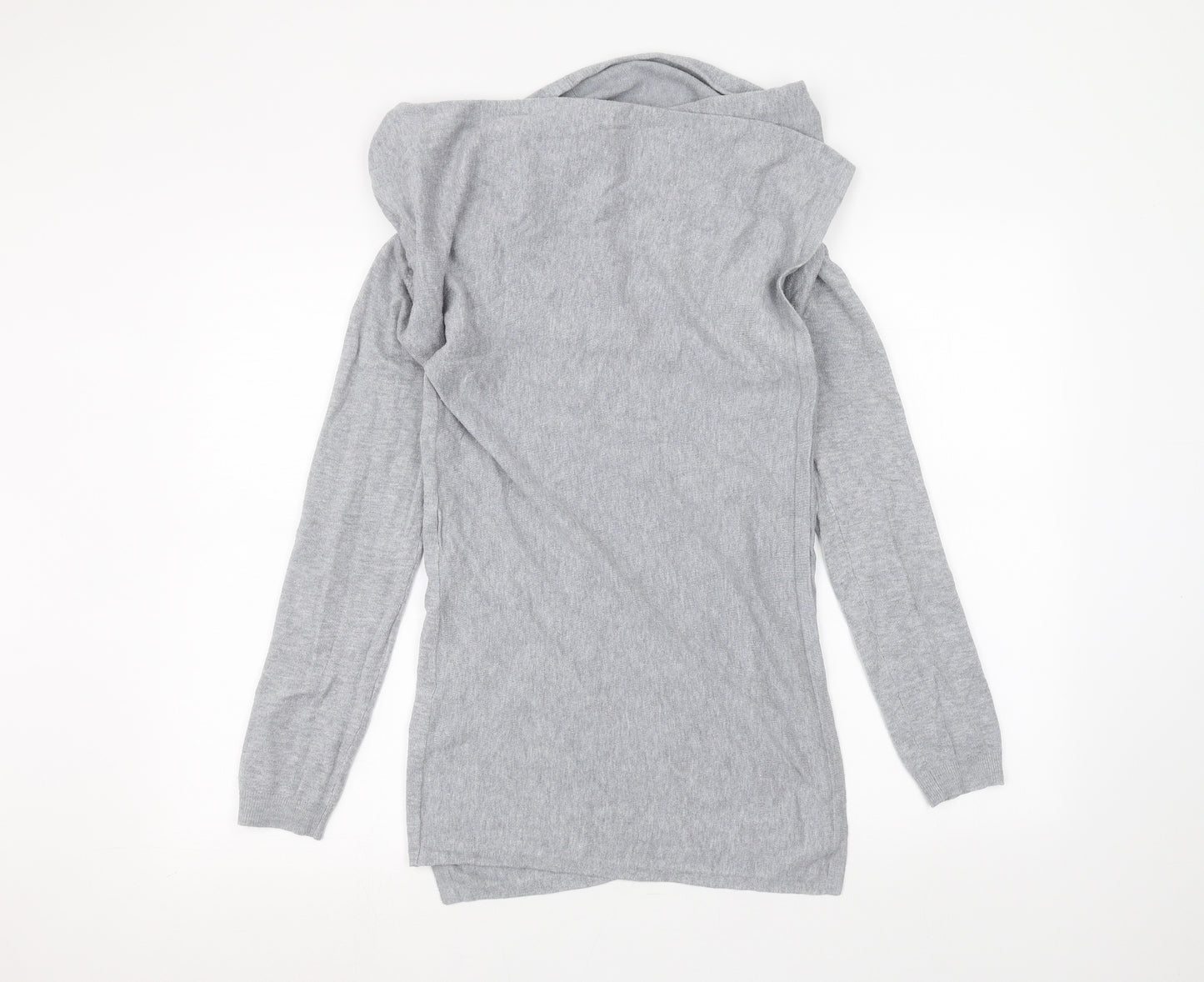 Papaya Womens Grey   Cardigan Jumper Size S