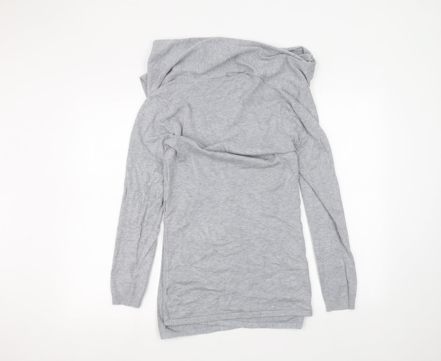 Papaya Womens Grey   Cardigan Jumper Size S