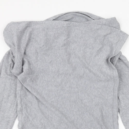 Papaya Womens Grey   Cardigan Jumper Size S