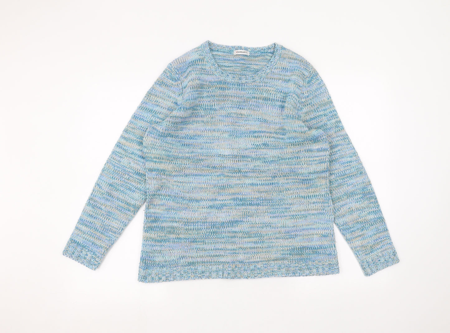 Damart Womens Blue   Pullover Jumper Size 14