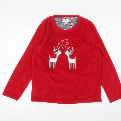 Primark Womens Red   Pullover Jumper Size M