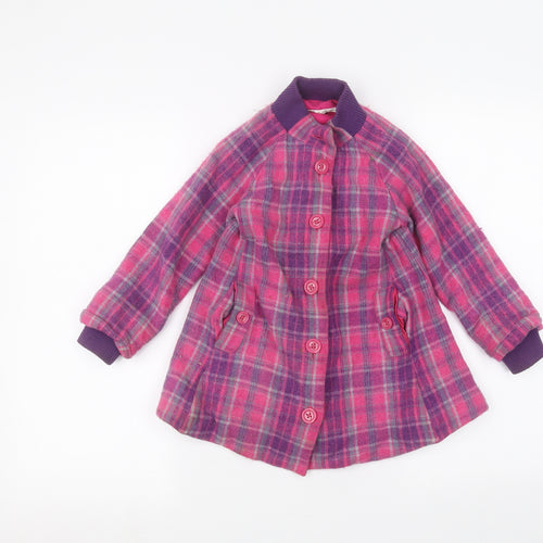 M&Co Girls Pink   Jacket  Size 4-5 Years