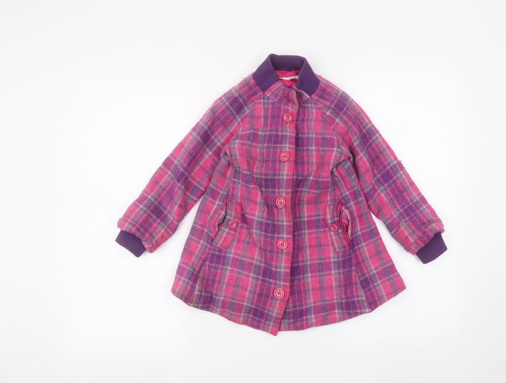 M&Co Girls Pink Jacket Size 4-5 Years