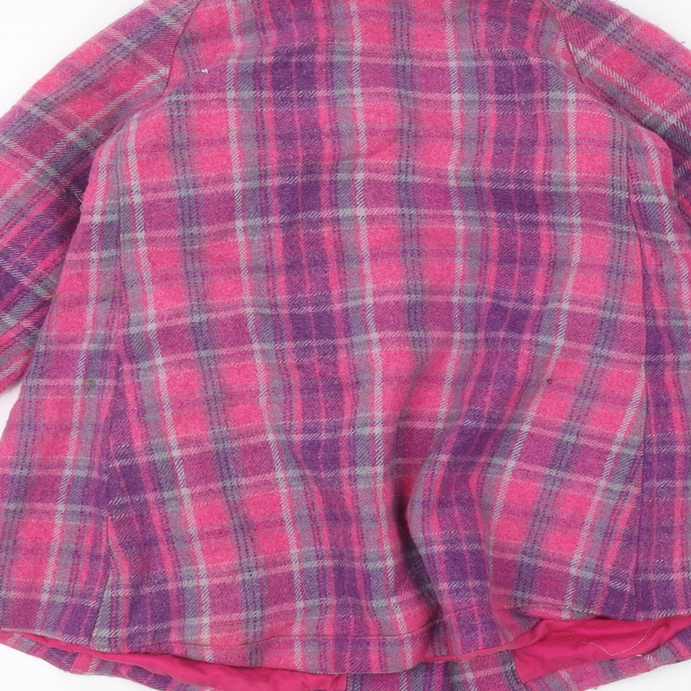 M&Co Girls Pink   Jacket  Size 4-5 Years