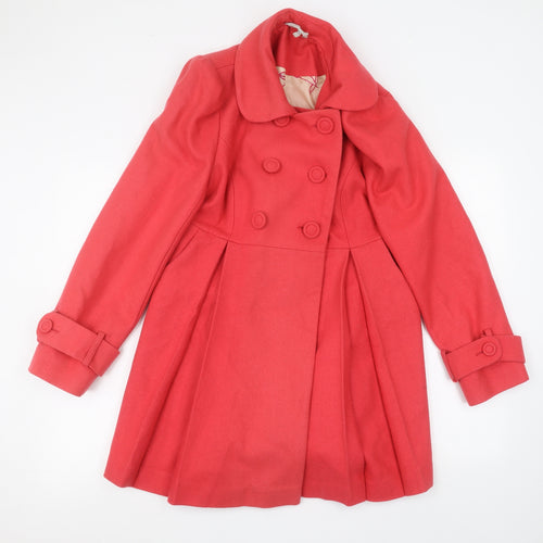 Red Herring Womens Pink   Jacket  Size 14