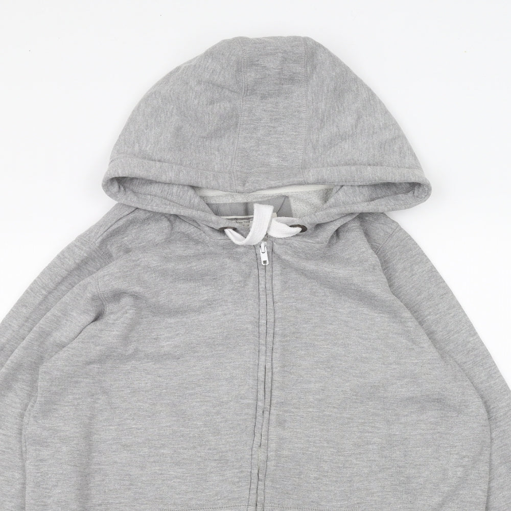 New Look Womens Grey   Full Zip Hoodie Size 16