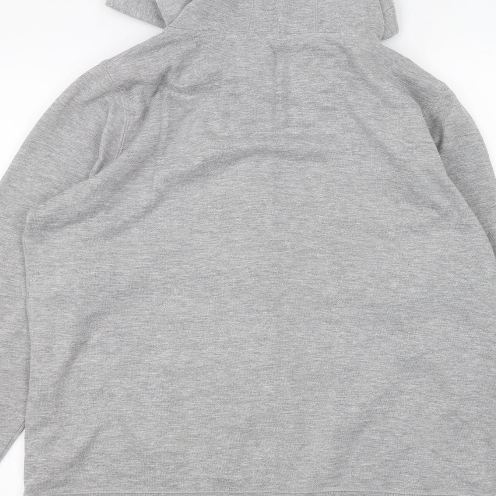 New Look Womens Grey   Full Zip Hoodie Size 16