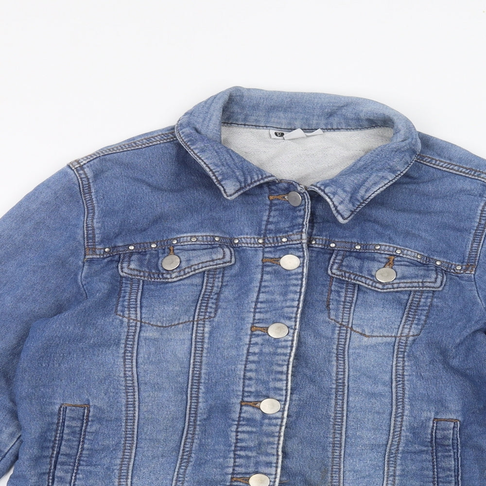 Rockmans Womens Blue  Denim Jacket  Size 10