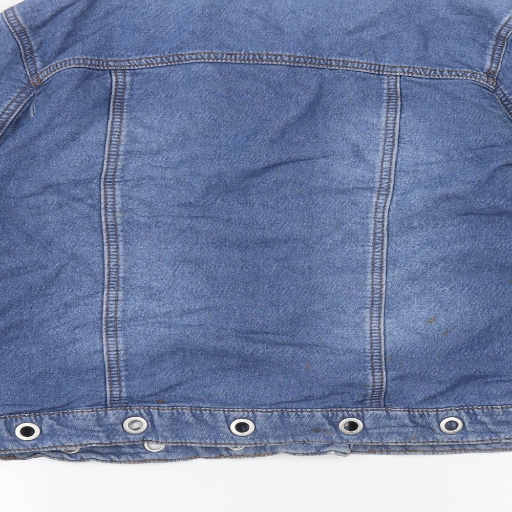 Rockmans Womens Blue  Denim Jacket  Size 10