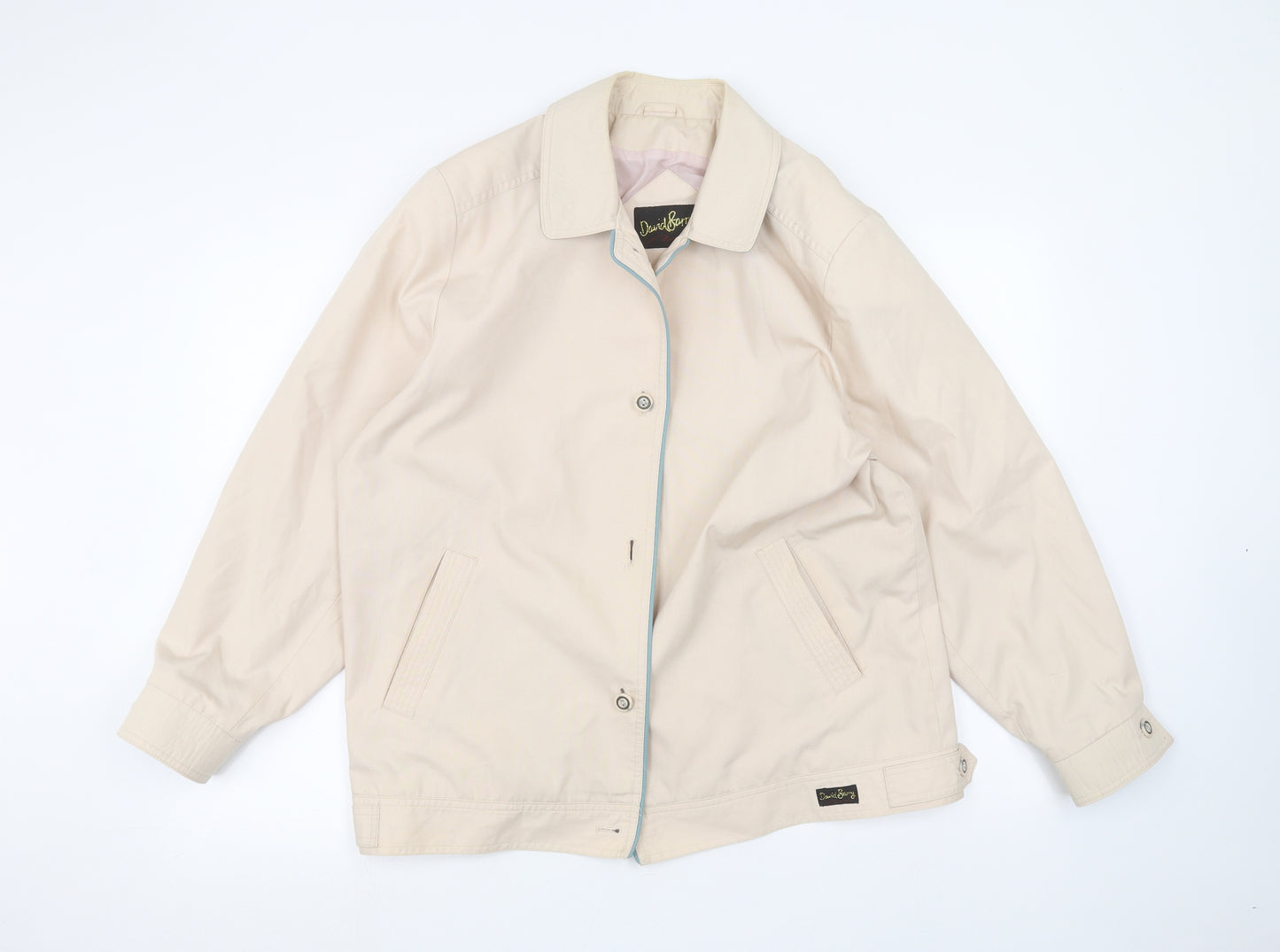 davidbarry Womens Beige   Jacket  Size 16