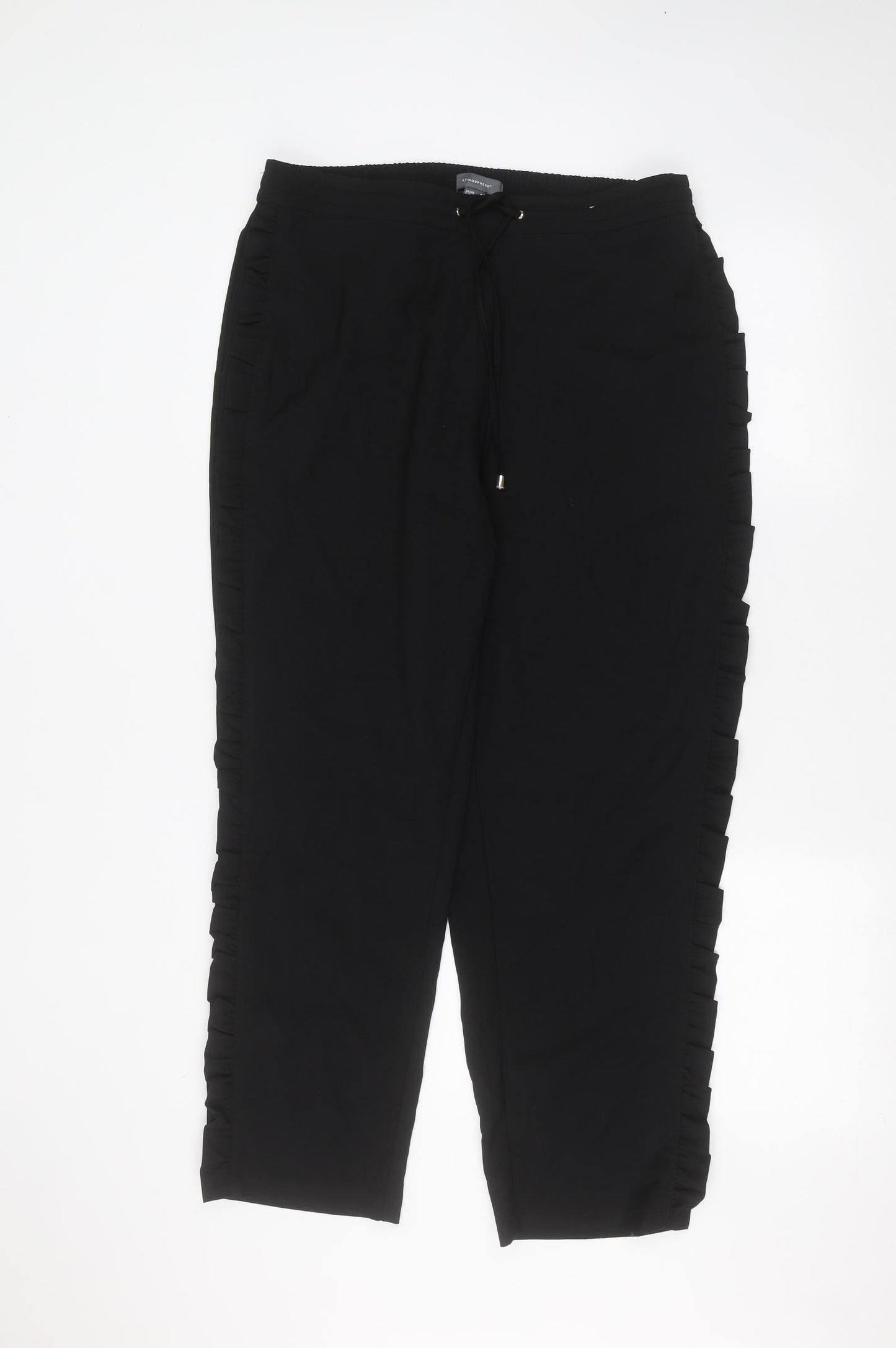 Atmosphere Womens Black   Trousers  Size 16 L25 in