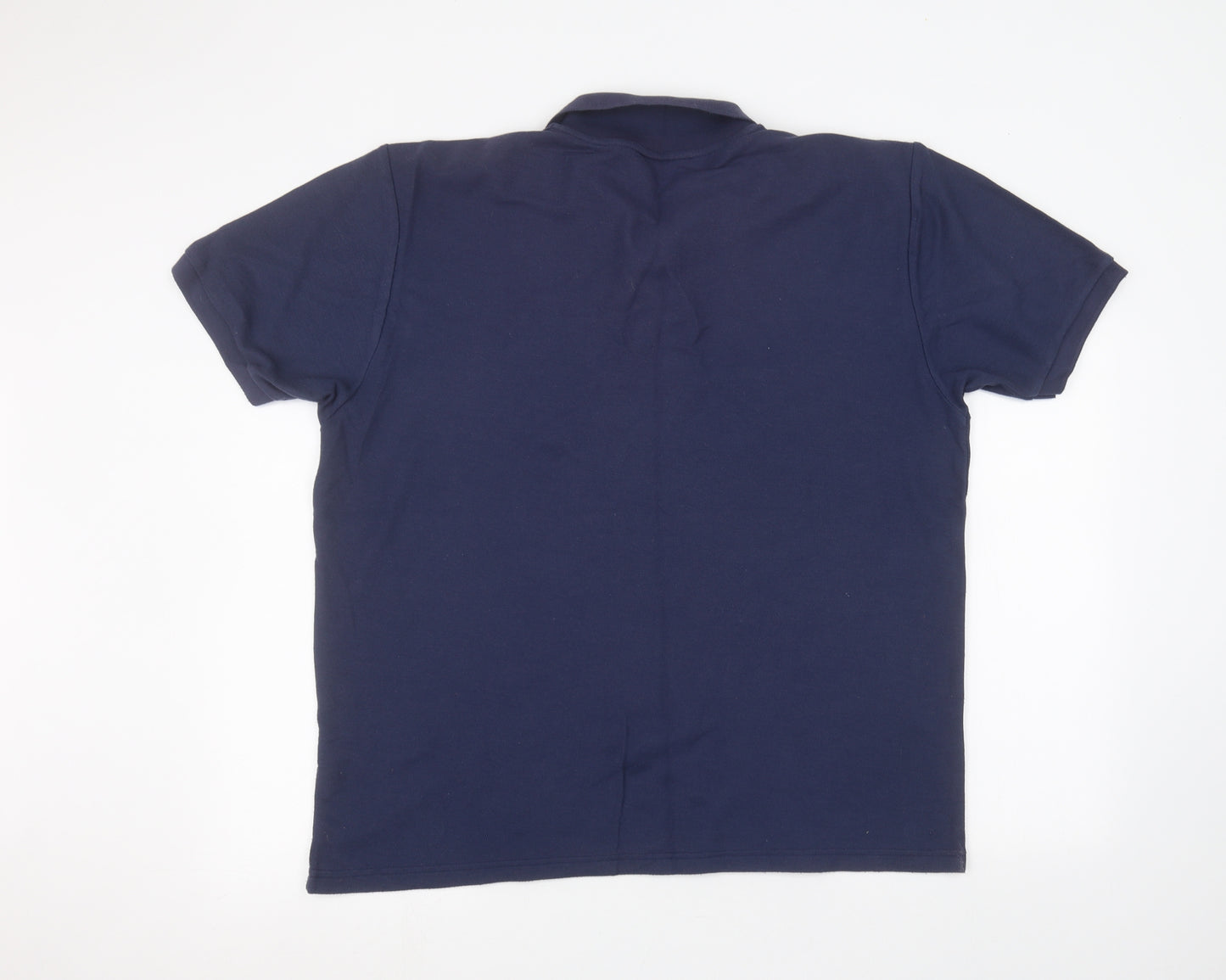Fruit of the Loom Mens Blue    Polo Size XL