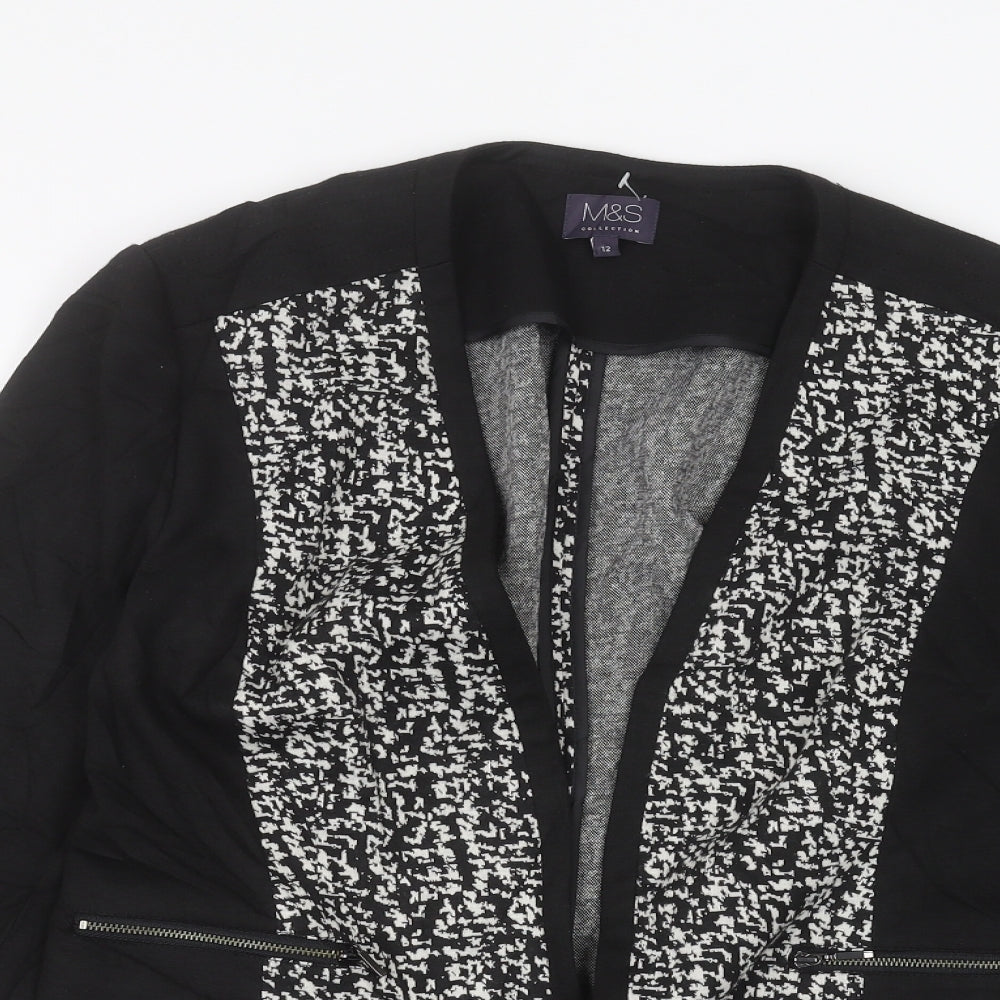 Marks and Spencer Womens Black   Jacket  Size 12