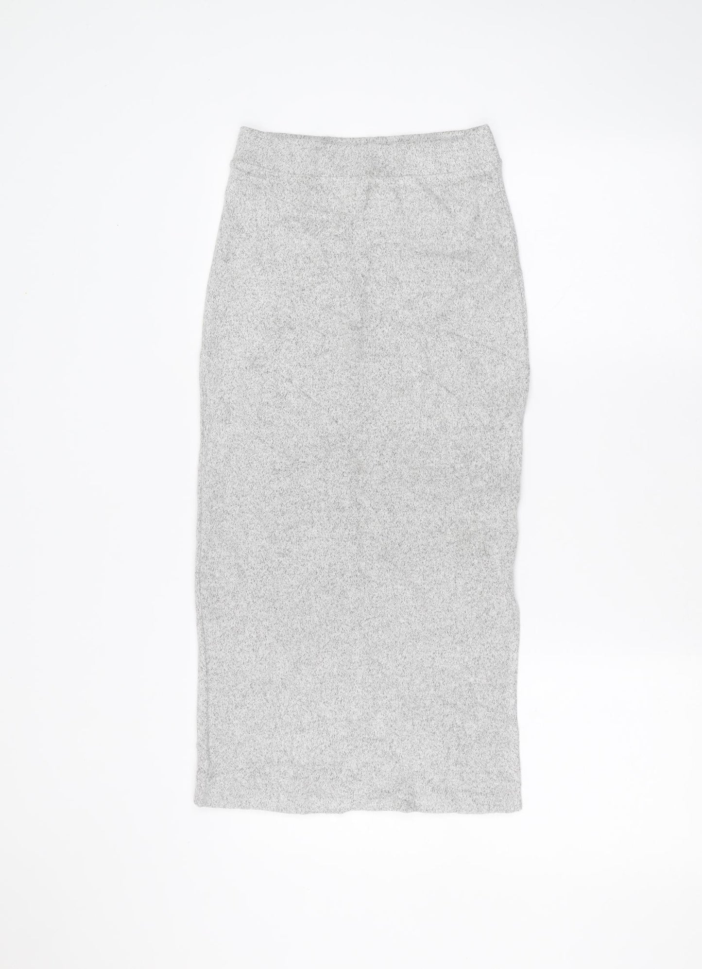 Marks and Spencer Womens Grey   A-Line Skirt Size 6