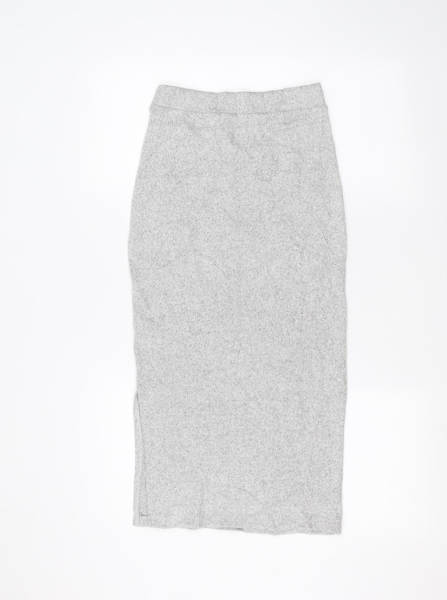 Marks and Spencer Womens Grey   A-Line Skirt Size 6
