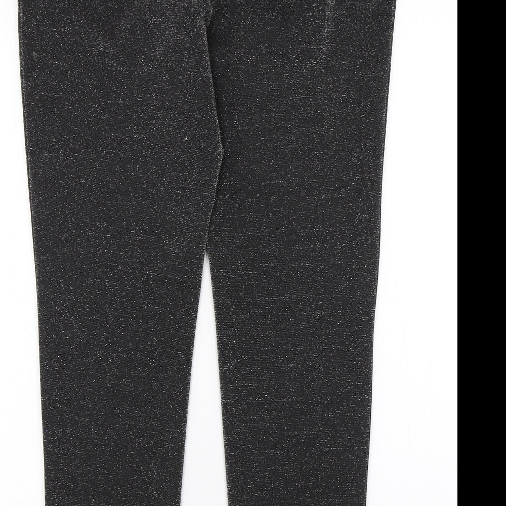 TU Womens Silver   Capri Leggings Size 16 L28 in