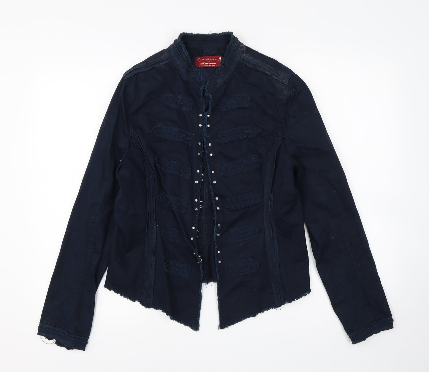 Ad Woman Womens Blue   Jacket  Size M