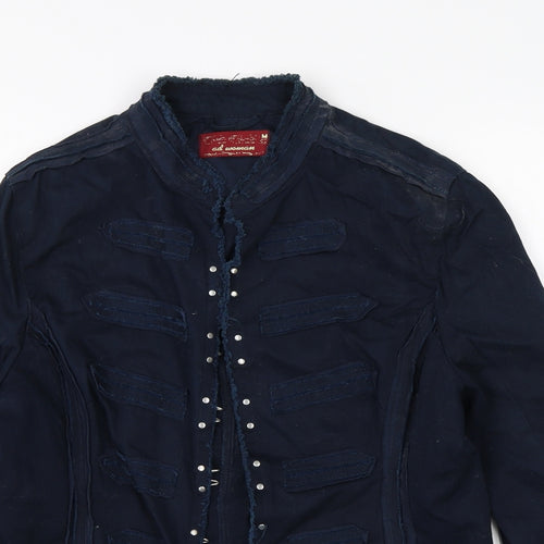 Ad Woman Womens Blue   Jacket  Size M