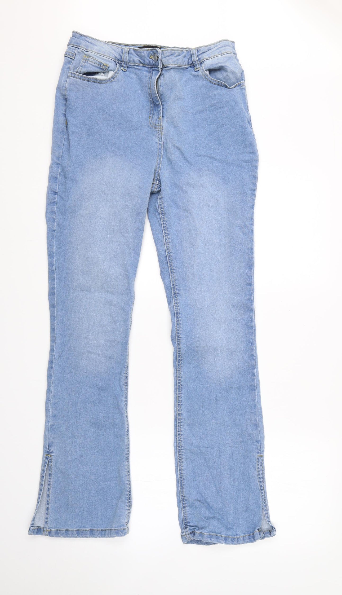 Quiz Womens Blue   Bootcut Jeans Size 12 L30 in