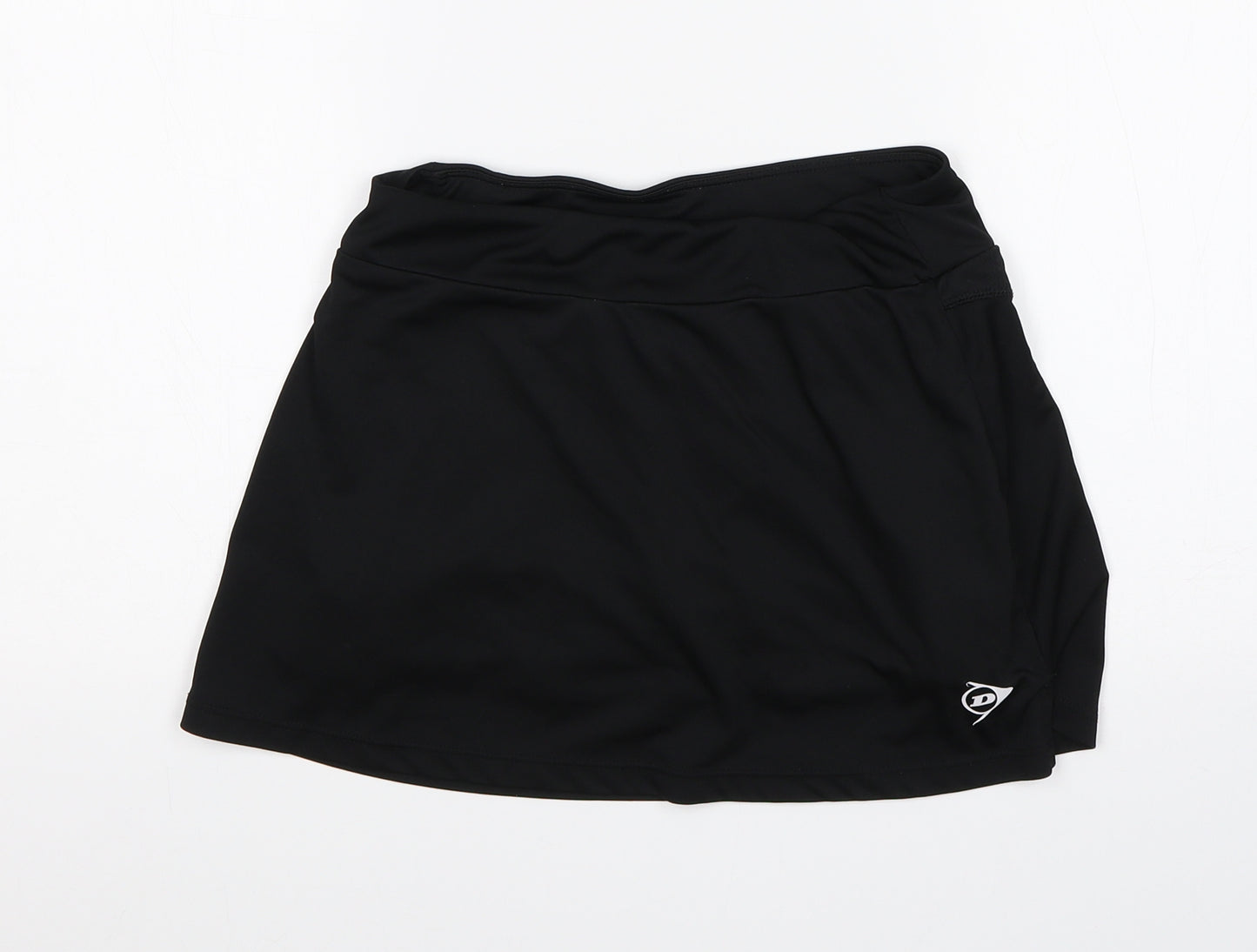 Dunlop Girls Black   Mini Skort Size 13 Years