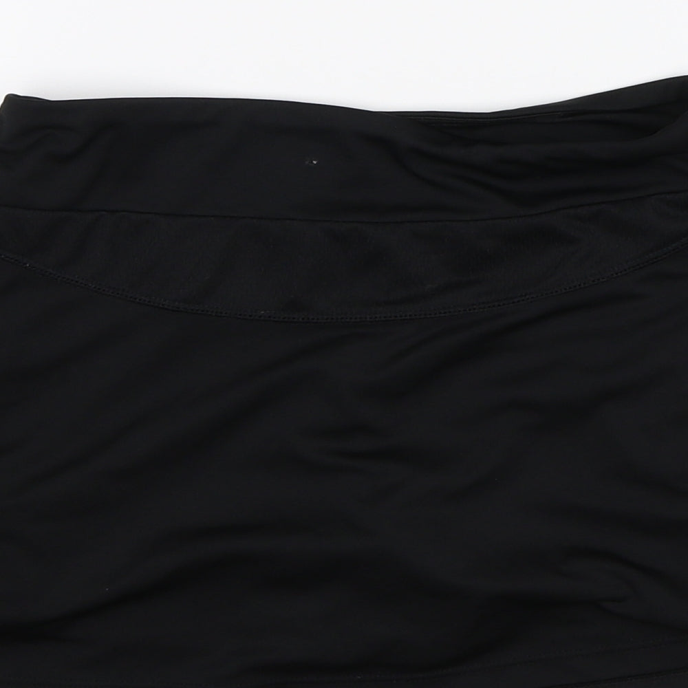 Dunlop Girls Black   Mini Skort Size 13 Years