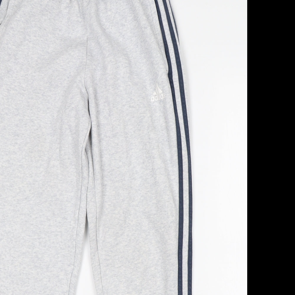 adidas Mens Grey   Sweatpants Trousers Size S L28 in