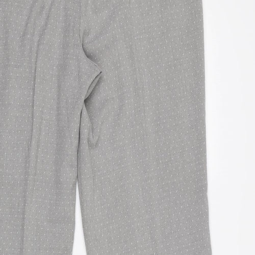 F&F Womens Grey Polka Dot  Trousers  Size 14 L30 in
