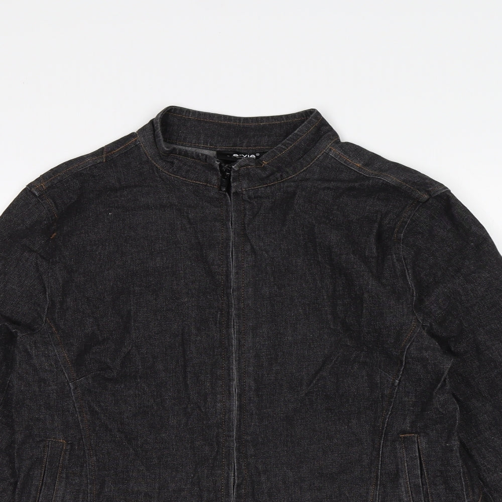 E-vie Womens Grey   Jacket  Size 10