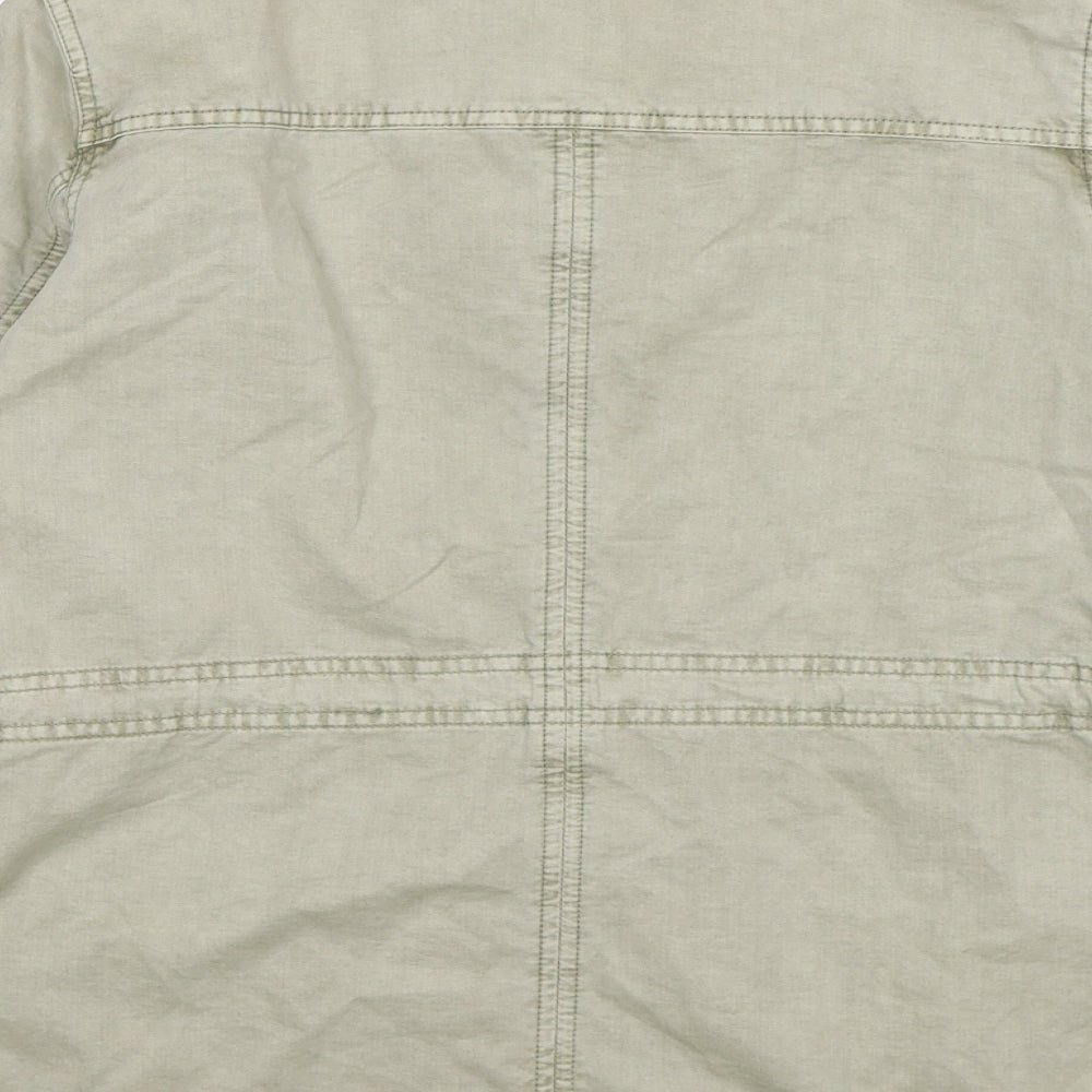 Mint Velvet Womens Green   Military Jacket Jacket Size 8