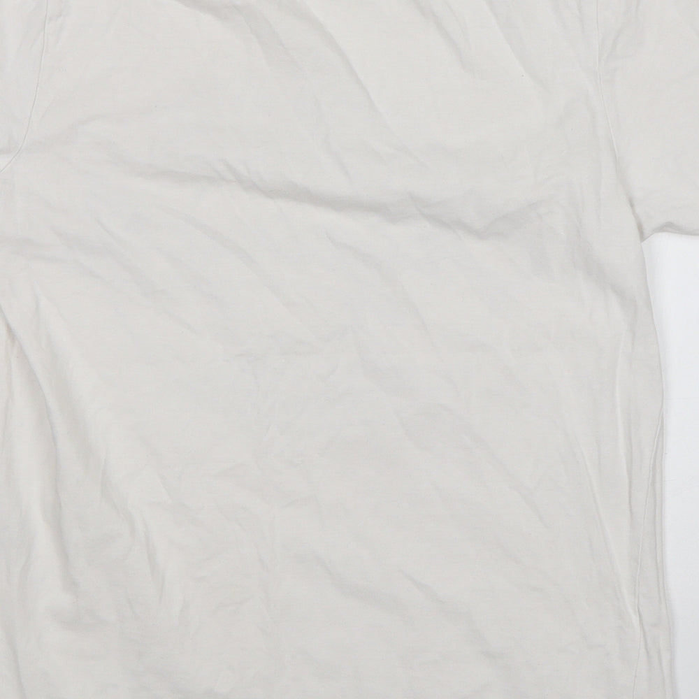 JACK & JONES Mens White    T-Shirt Size S