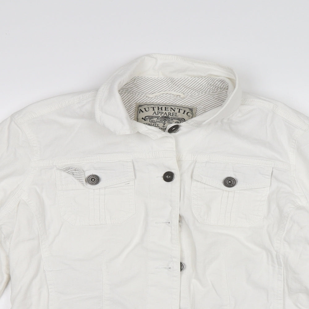 NEXT Womens White   Jacket  Size 14  - Denim Jacket