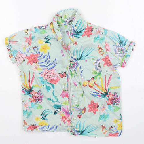 NEXT Girls Multicoloured Floral  Top Nightshirt Size 5 Years
