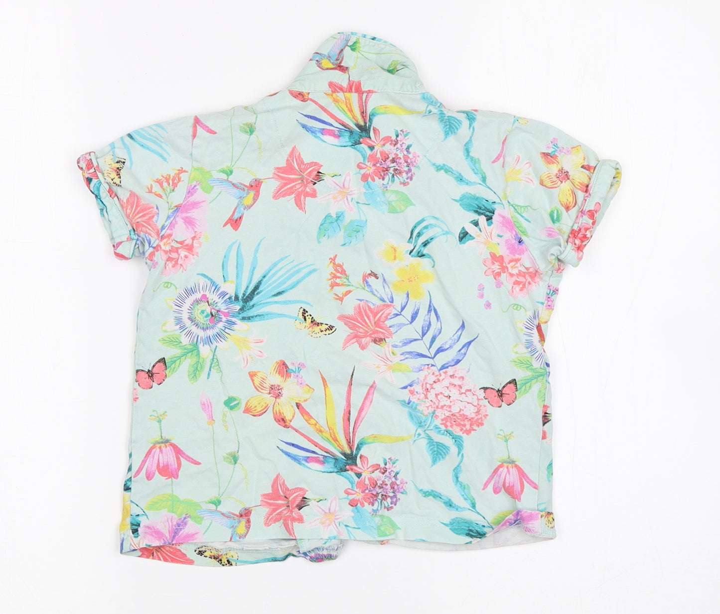 NEXT Girls Multicoloured Floral  Top Nightshirt Size 5 Years