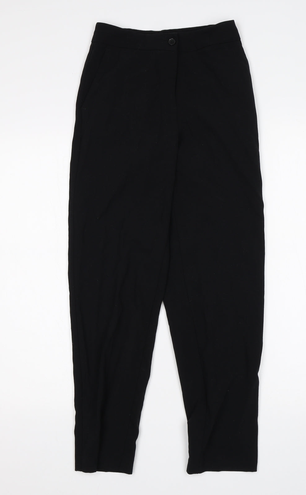 M&S Womens Black   Trousers  Size 6 L27 in
