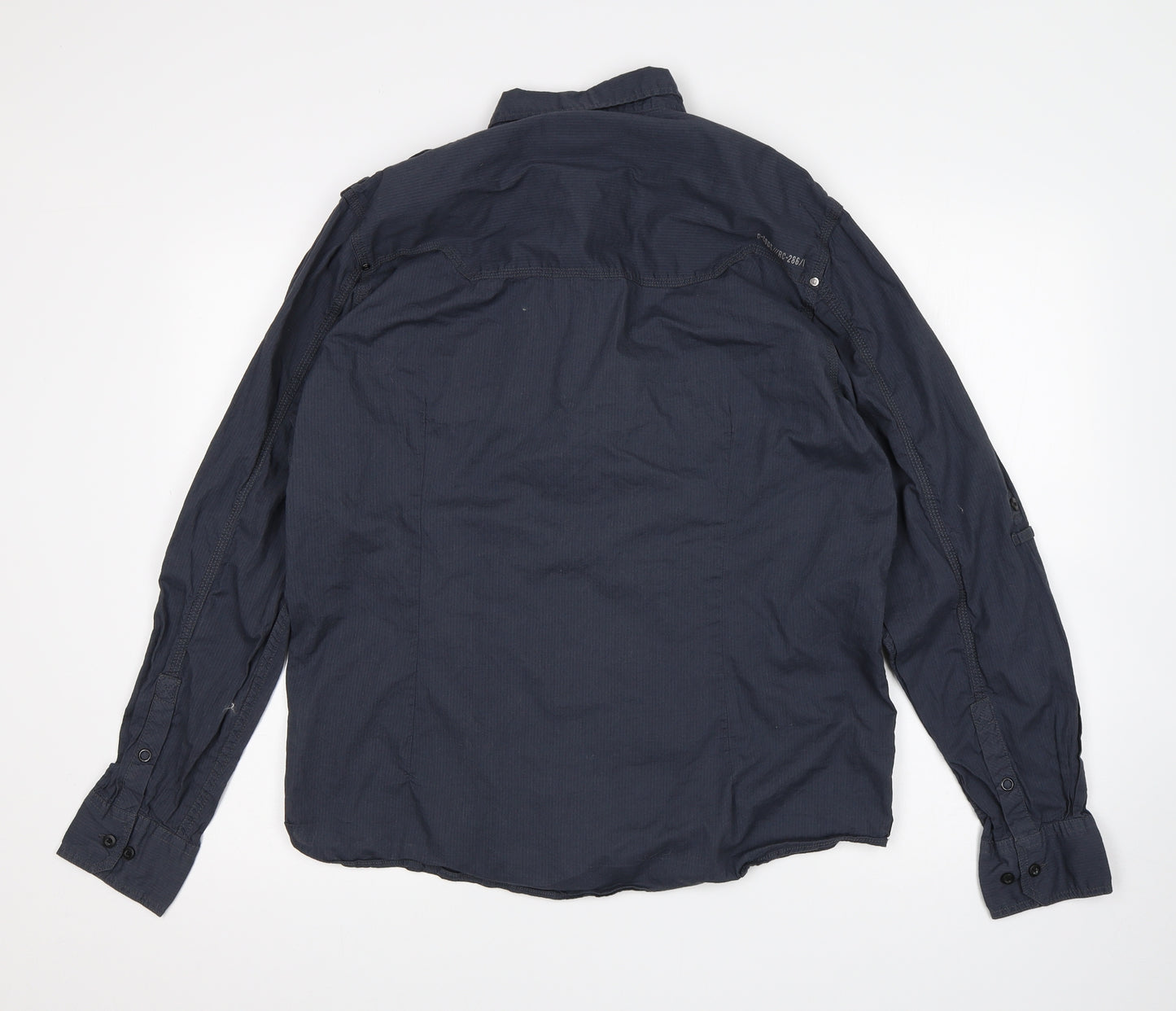 DCode Mens Blue    Button-Up Size XL
