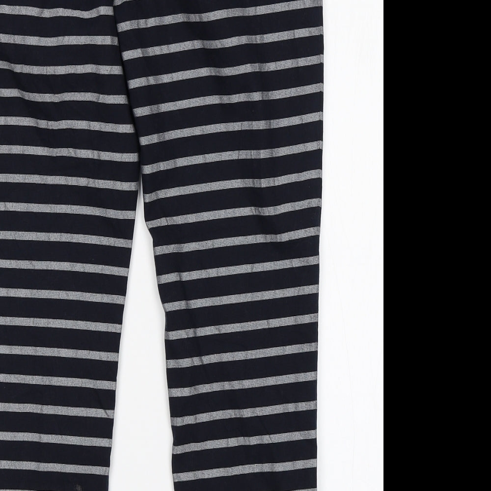 Gap Womens Multicoloured Striped  Cropped Trousers Size 6 L26 in