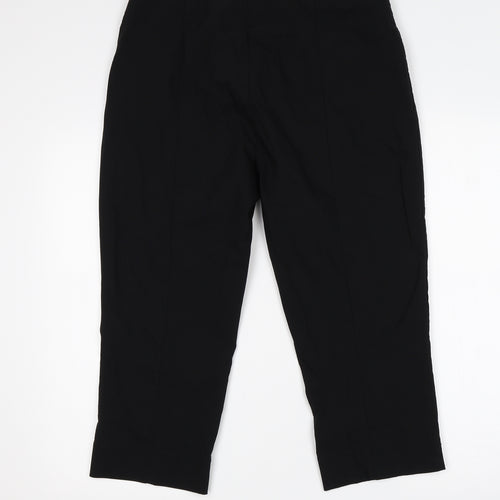 Pinns Womens Black   Trousers  Size 16 L22 in