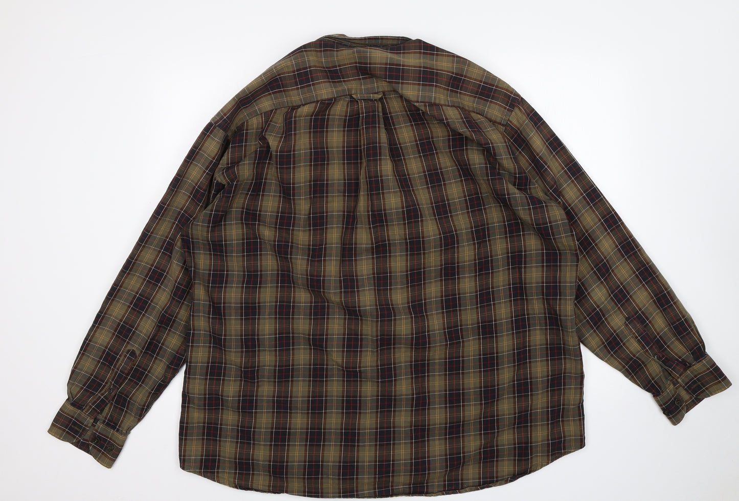 Barbour Mens Multicoloured Plaid   Button-Up Size XL