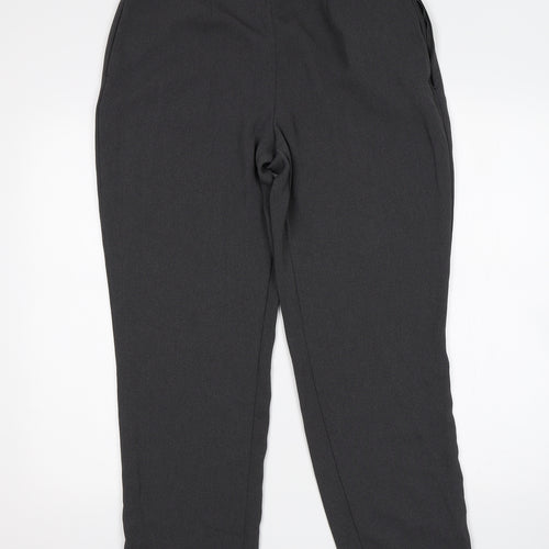 M&S Womens Grey   Trousers  Size 14 L28 in