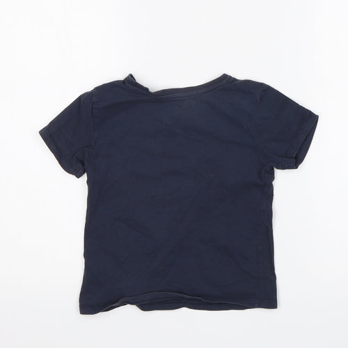 Primark Boys Blue   Basic T-Shirt Size 2-3 Years