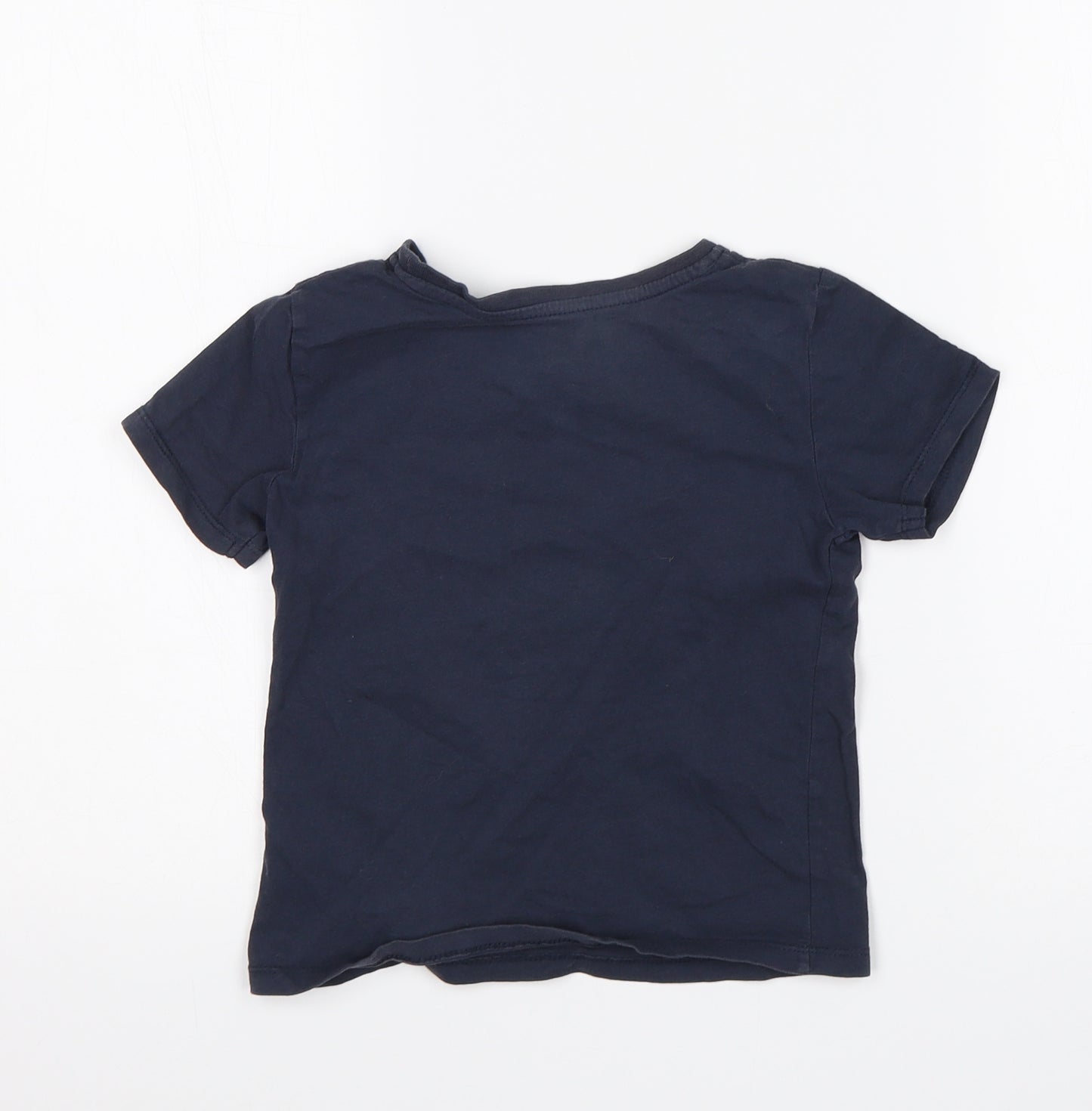 Primark Boys Blue   Basic T-Shirt Size 2-3 Years