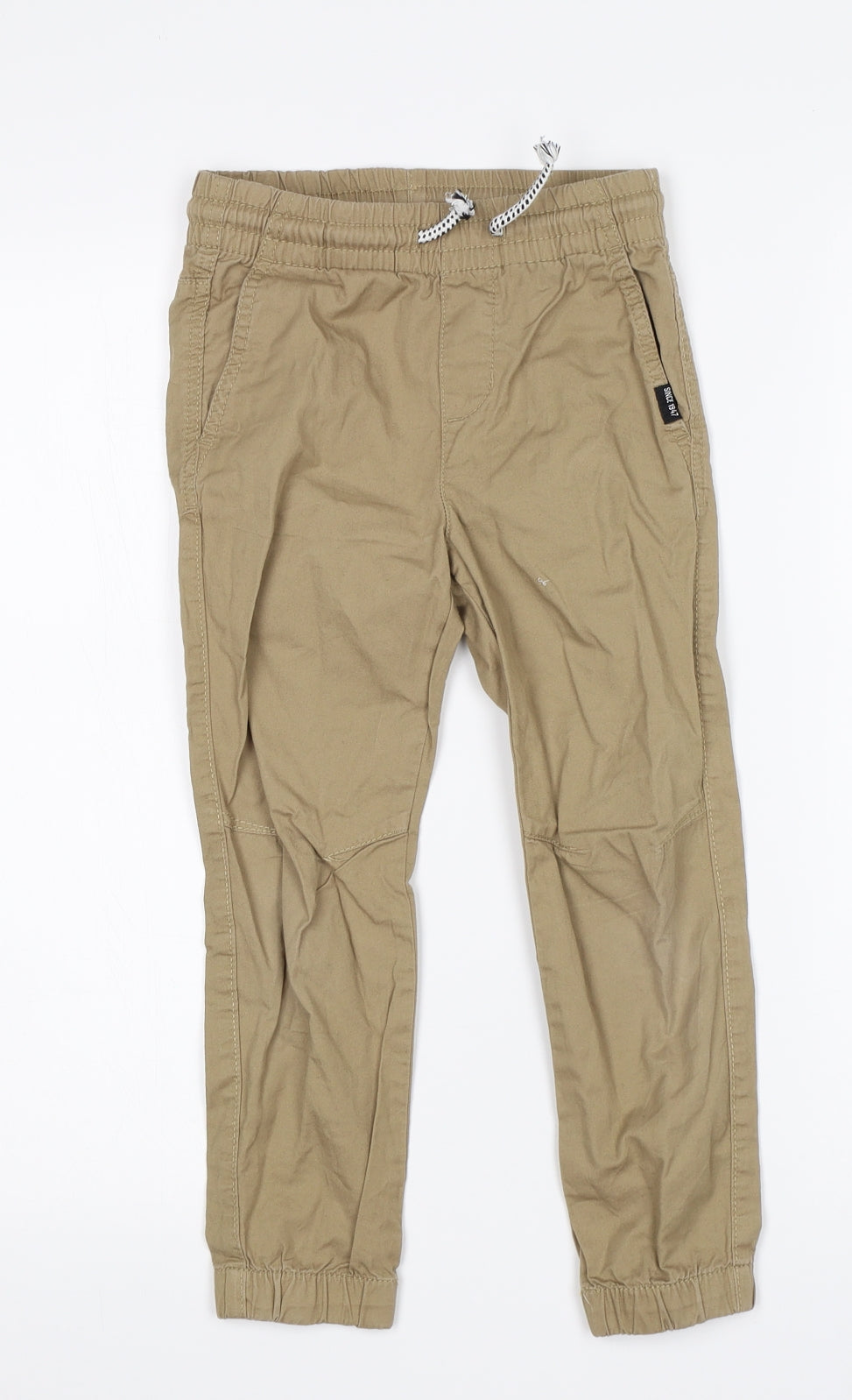 H&M Boys Beige   Chino Trousers Size 5-6 Years