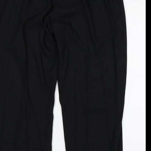 essence Womens Black   Trousers  Size 20 L27 in