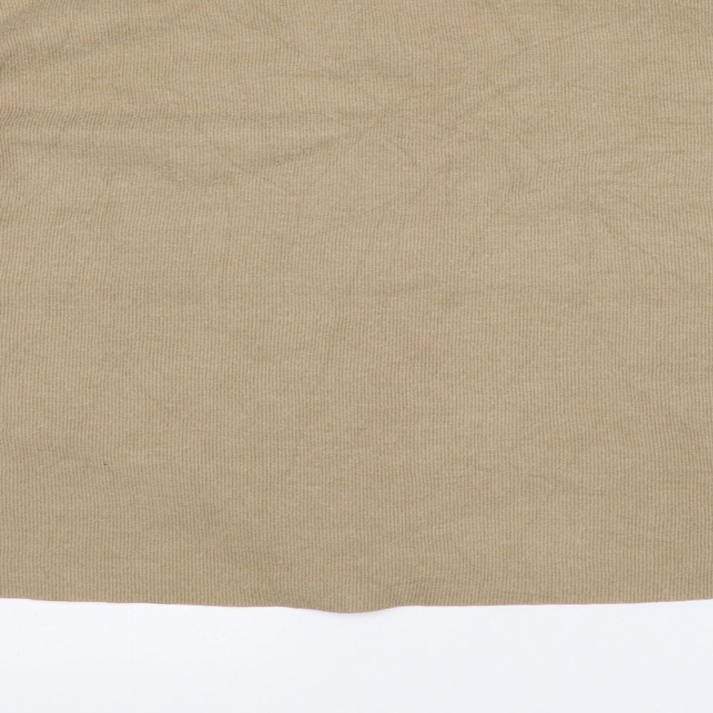 Zara Womens Beige   Pullover Jumper Size L